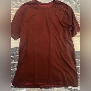 Lululemon Shirt, Red, Large